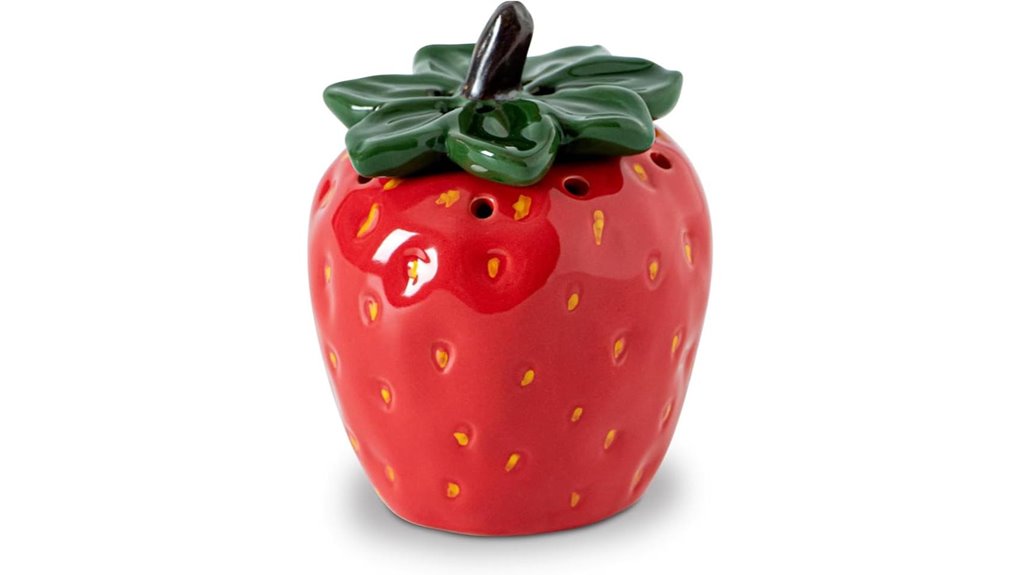 strawberry shaped fridge storage solution