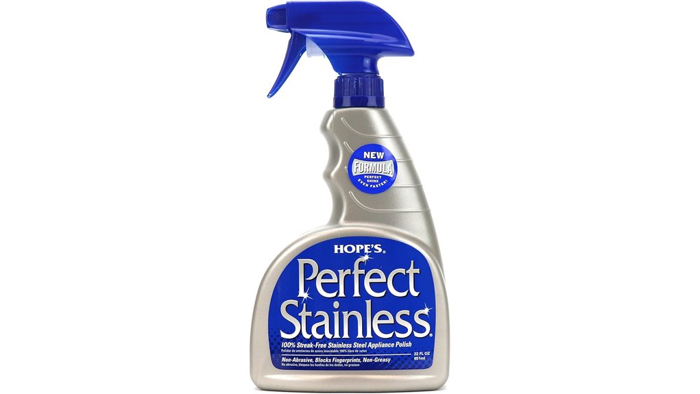 streak free stainless steel cleaner