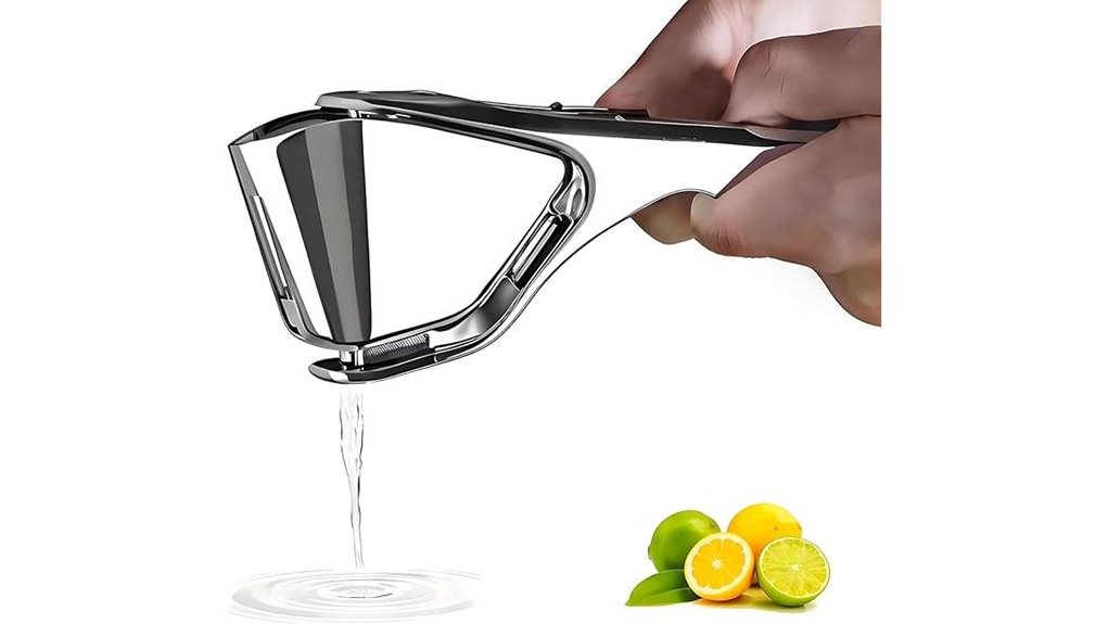 sturdy stainless steel juicer