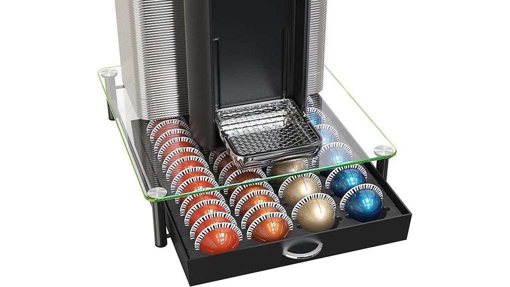 stylish coffee pod storage
