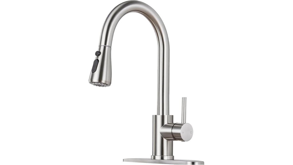 stylish kitchen faucet design