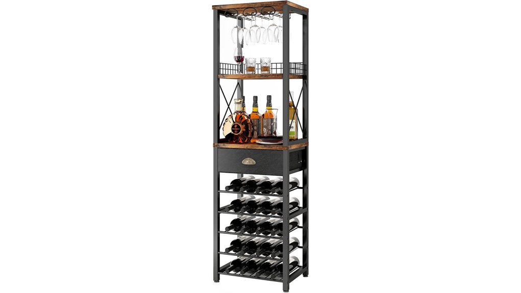 stylish wine storage solution