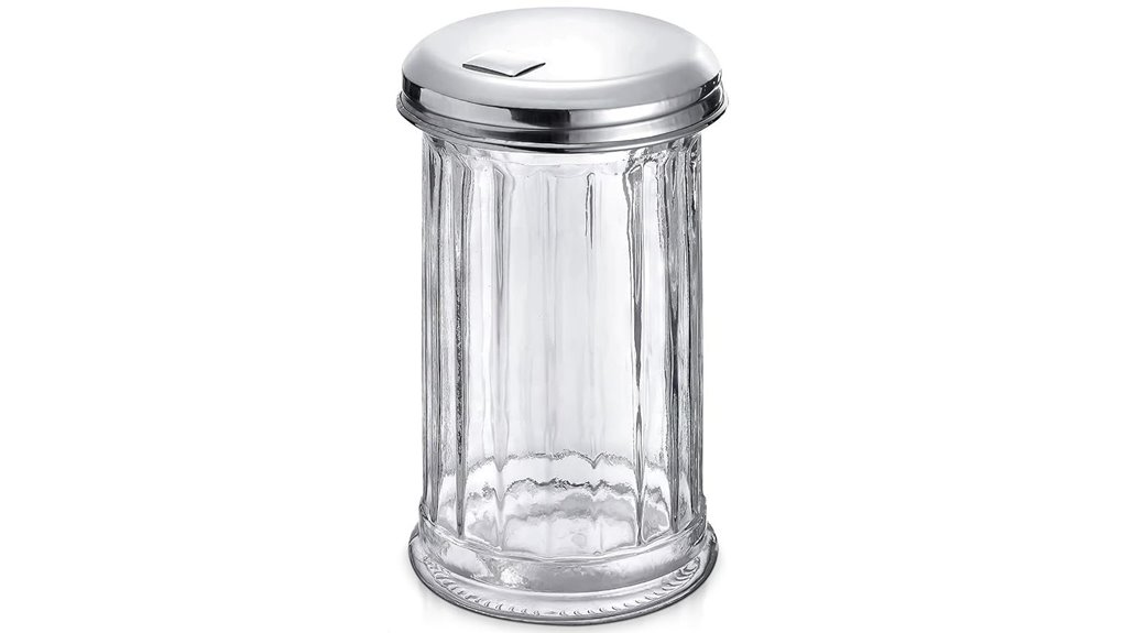 sugar dispenser with lid