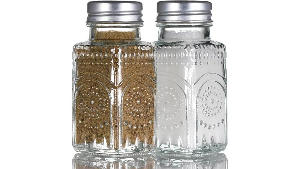 sunflower design shakers set