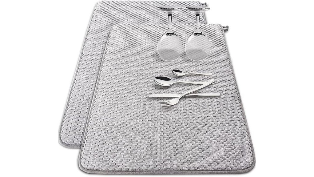 super absorbent dish mat