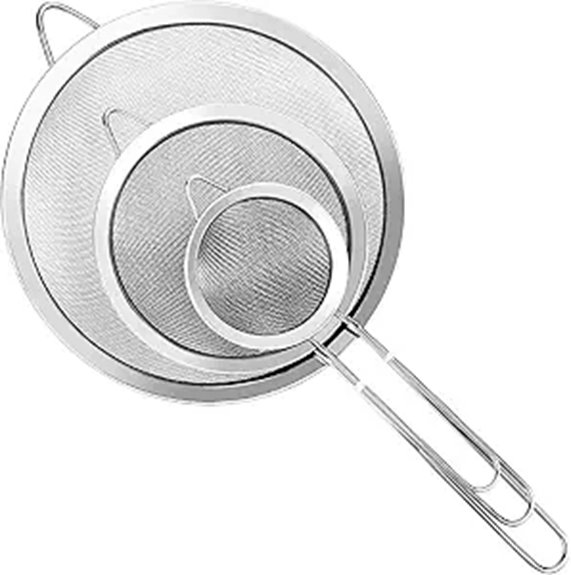 super fine mesh strainers