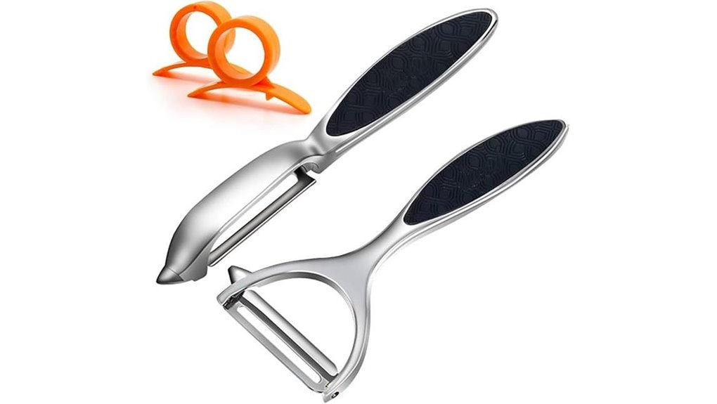 swivel blade vegetable peelers