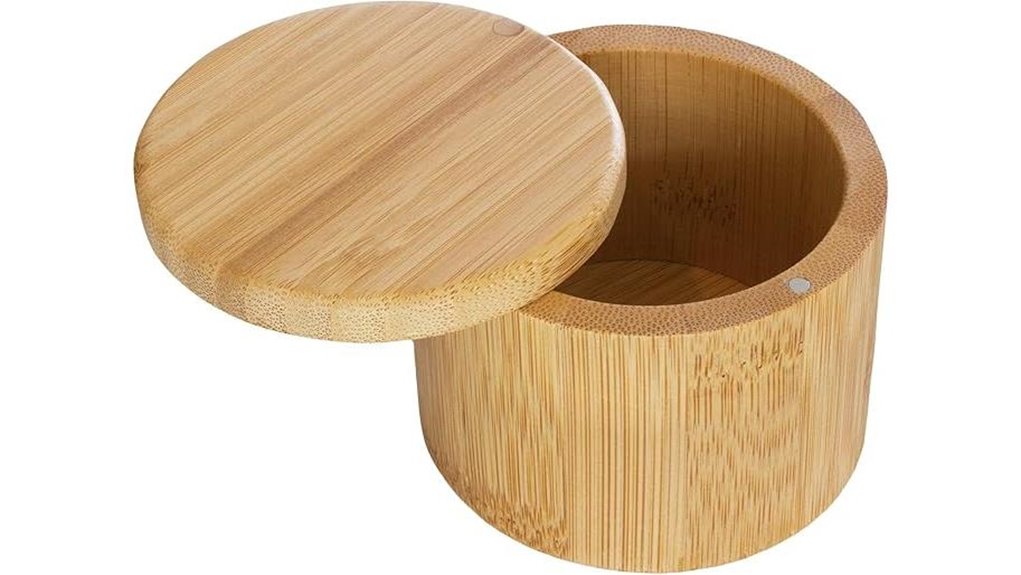 swivel lid salt cellar