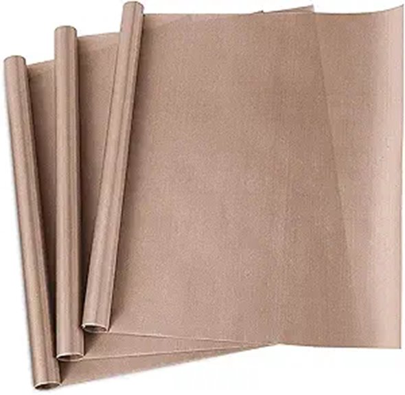 teflon heat press sheets