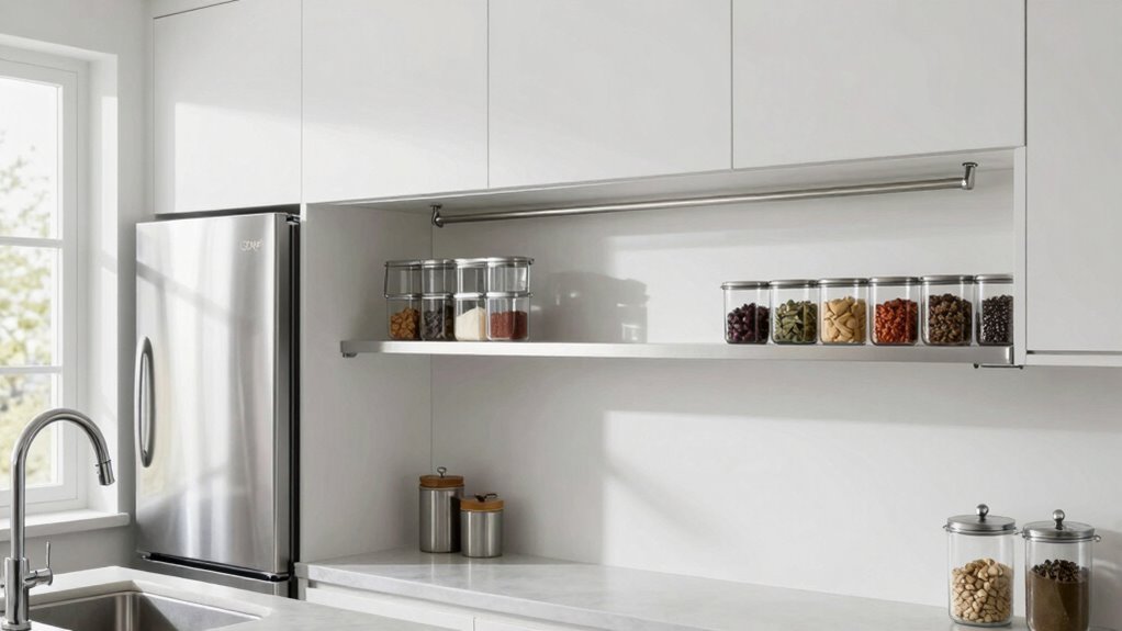 tension rods for shelving