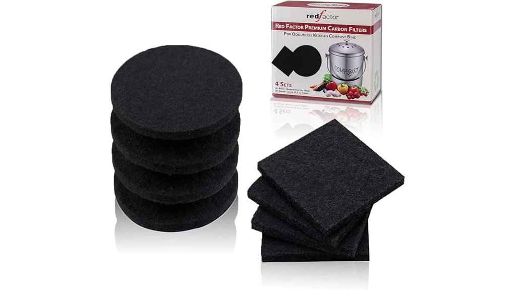 thick charcoal filters set