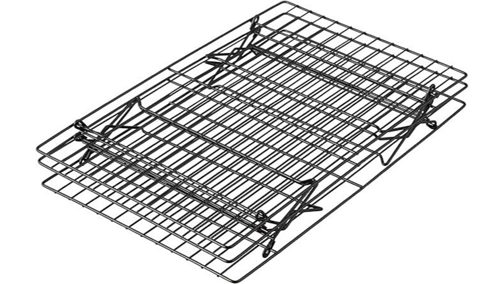 three tier baking cooling rack