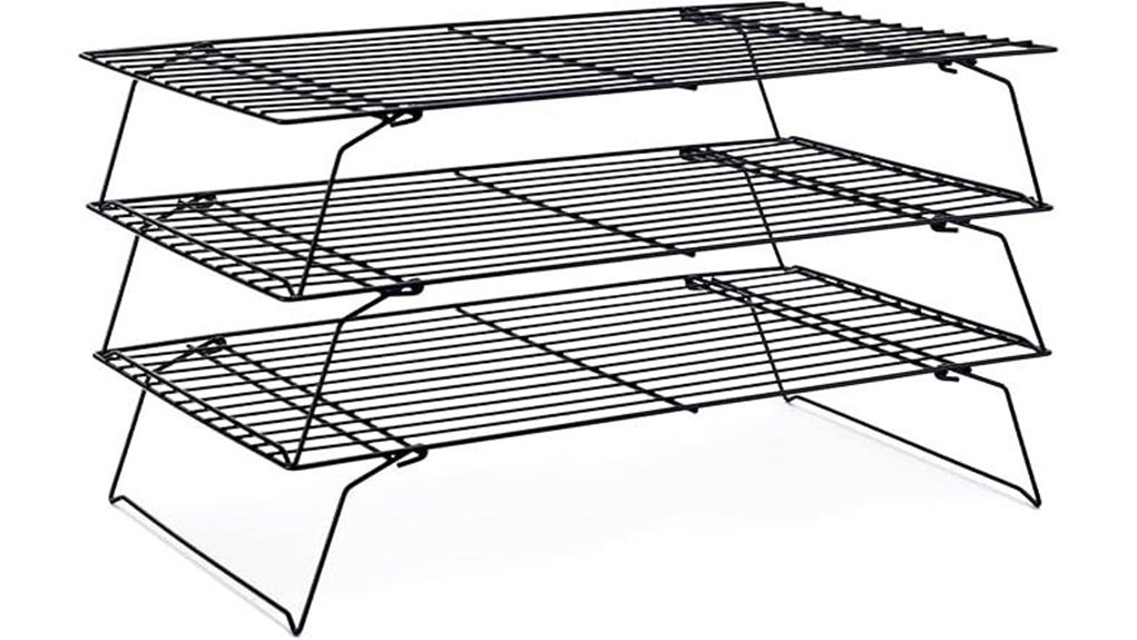 three tiered baking rack