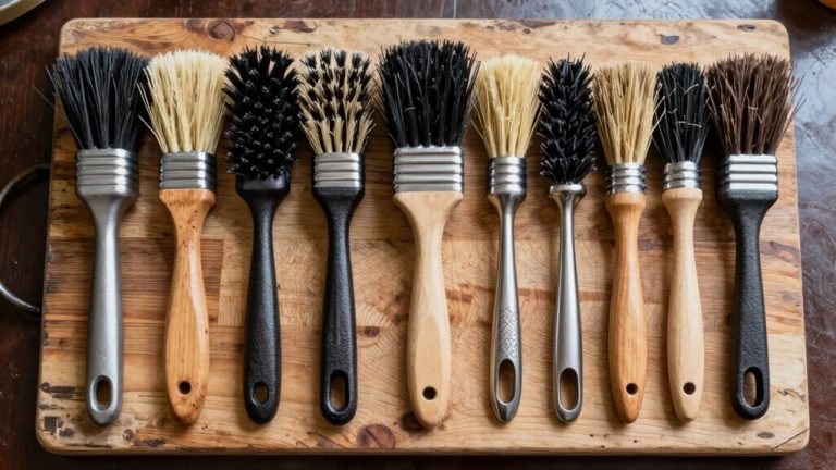 top cast iron brushes
