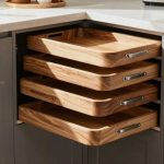 top corner cabinet trays