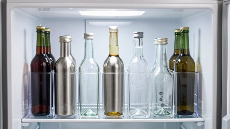 top fridge bottle organizers