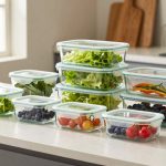 top glass food containers