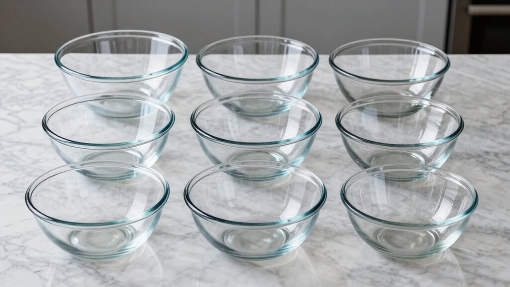top glass mixing bowls