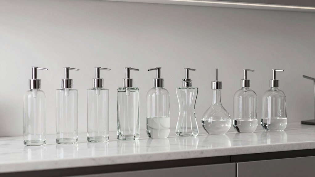 top glass oil dispensers