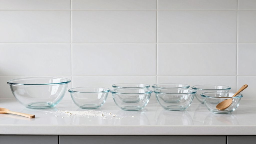 top glass prep bowls
