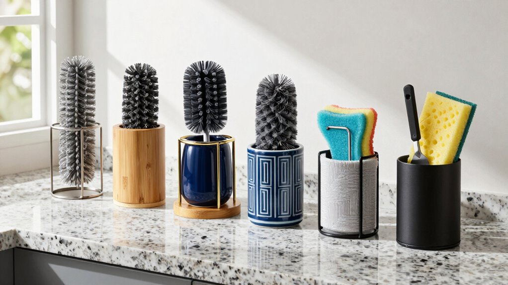top kitchen scrubber holders