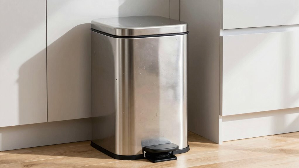 top kitchen step trash cans