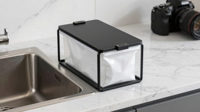 top kitchen trash bag holders