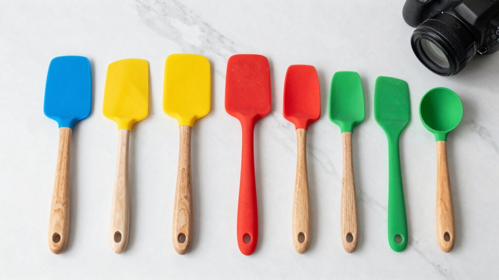 top mini silicone spatulas