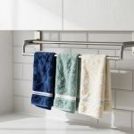 top over cabinet towel racks