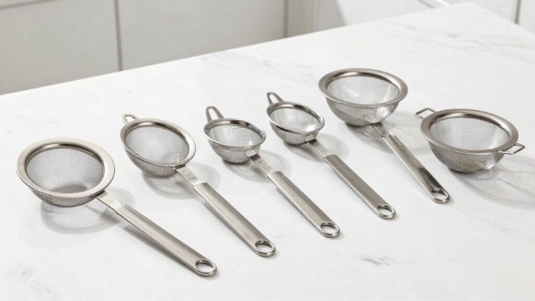 top pour spout strainers