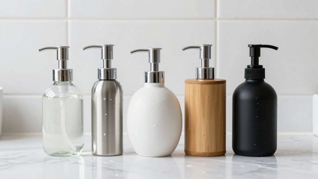 top refillable soap dispensers