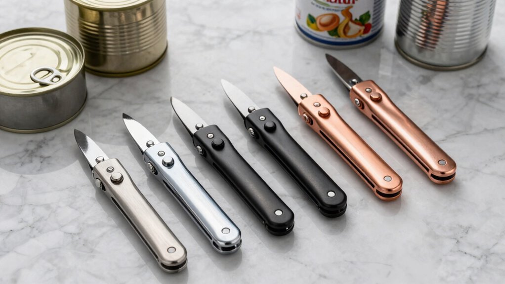 top side cutting can openers