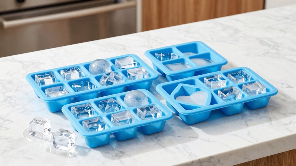 top silicone ice trays
