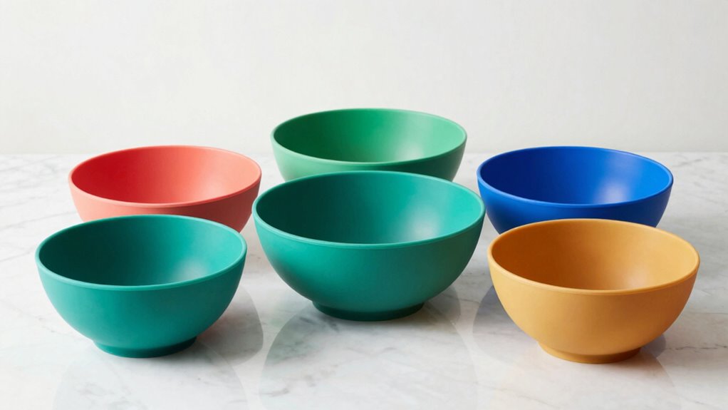 top silicone mixing bowls