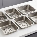top sink drain baskets