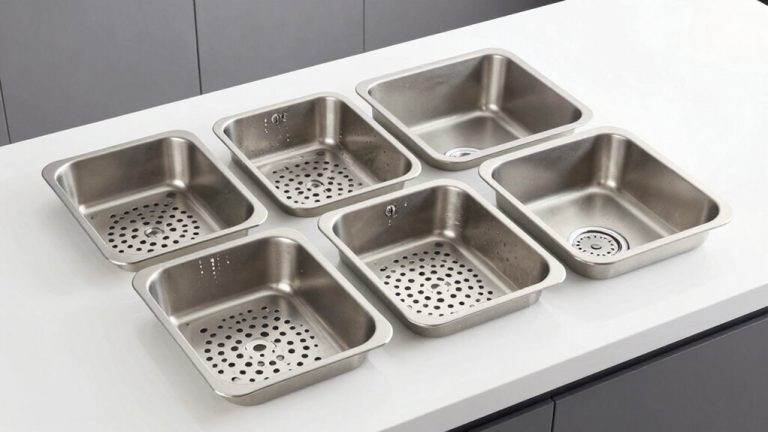 top sink drain baskets