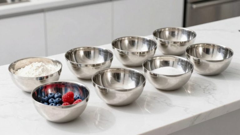 top stainless steel bowls