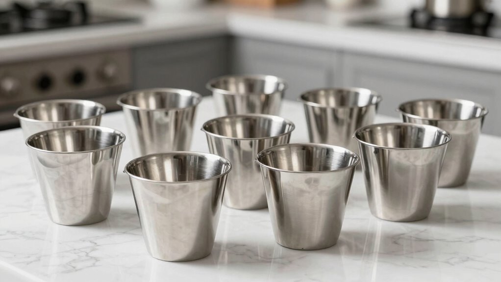 top stainless steel funnels