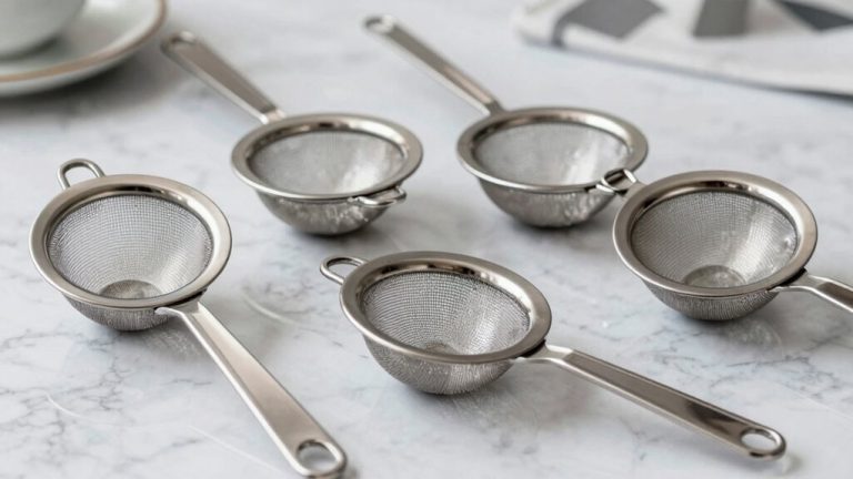 top stainless steel strainers