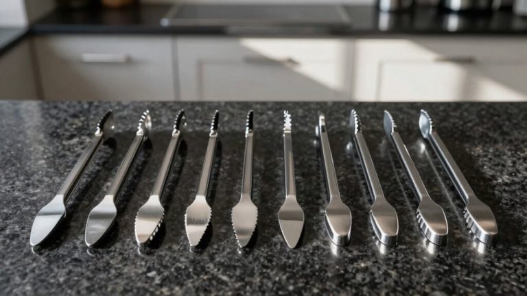 top stainless steel tongs