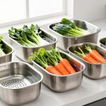 top vegetable cleaning tubs