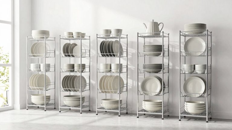 top vertical dish racks