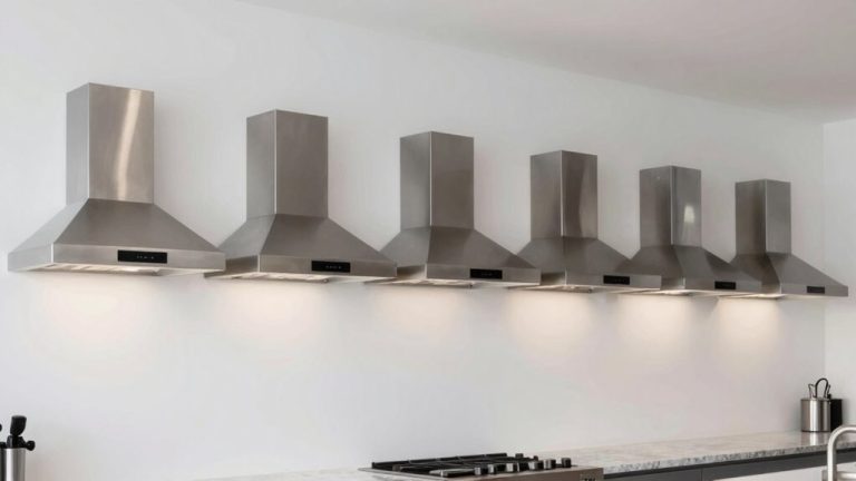 top wall mounted range hoods