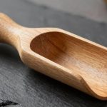 top wooden rice scoops