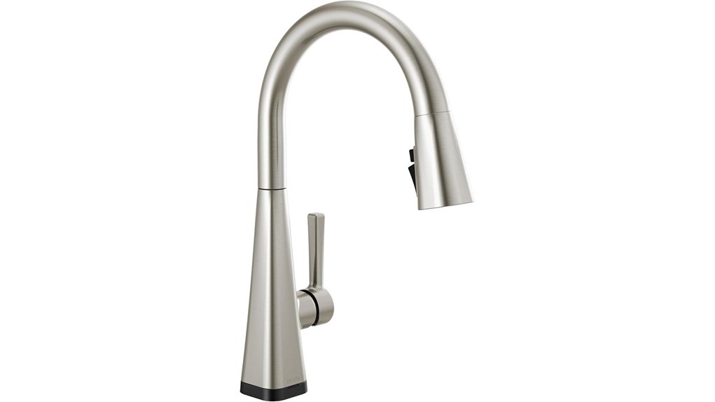 touchless pull down faucet
