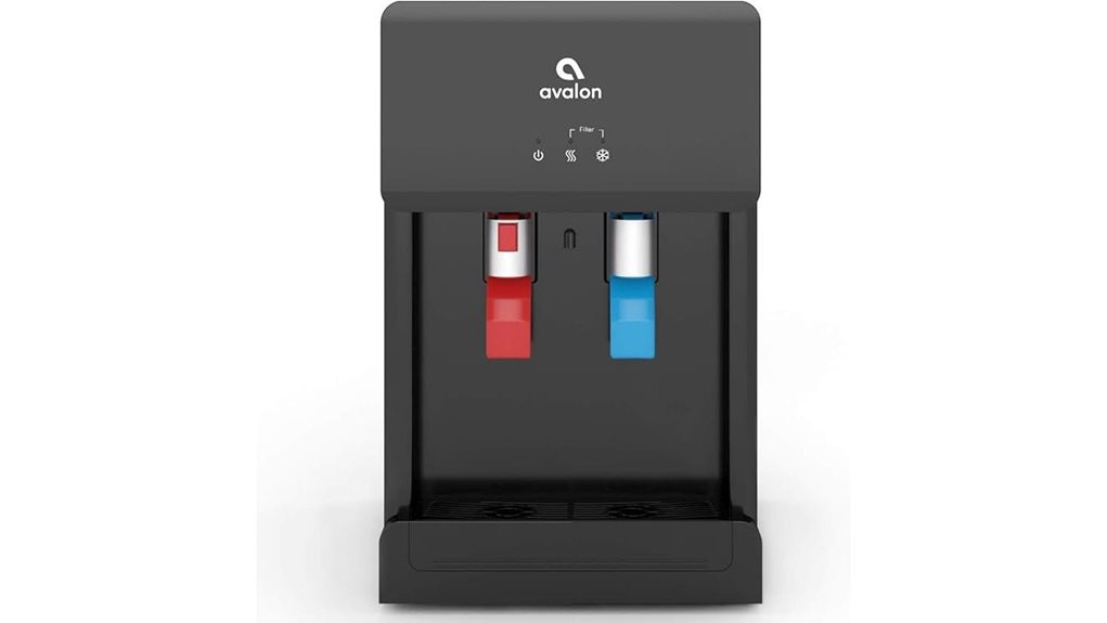 touchless water cooler filtration