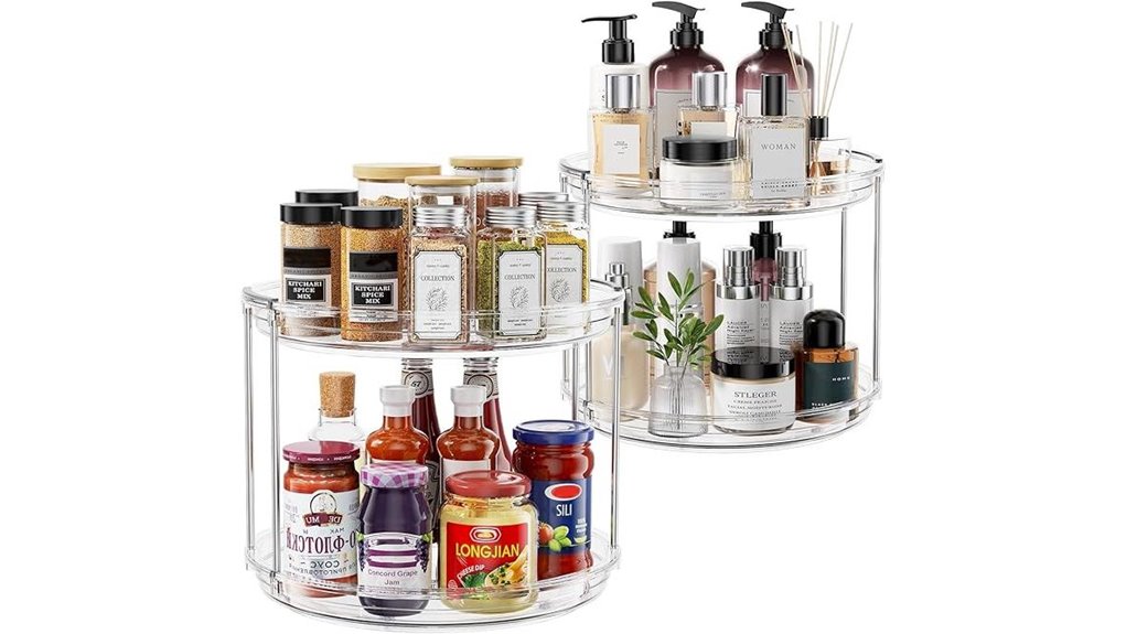 turntable organizer set duo