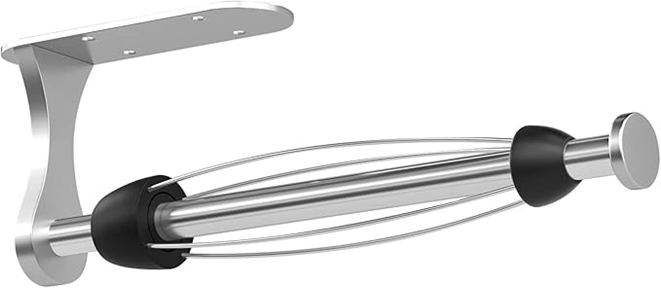 under cabinet paper towel holder