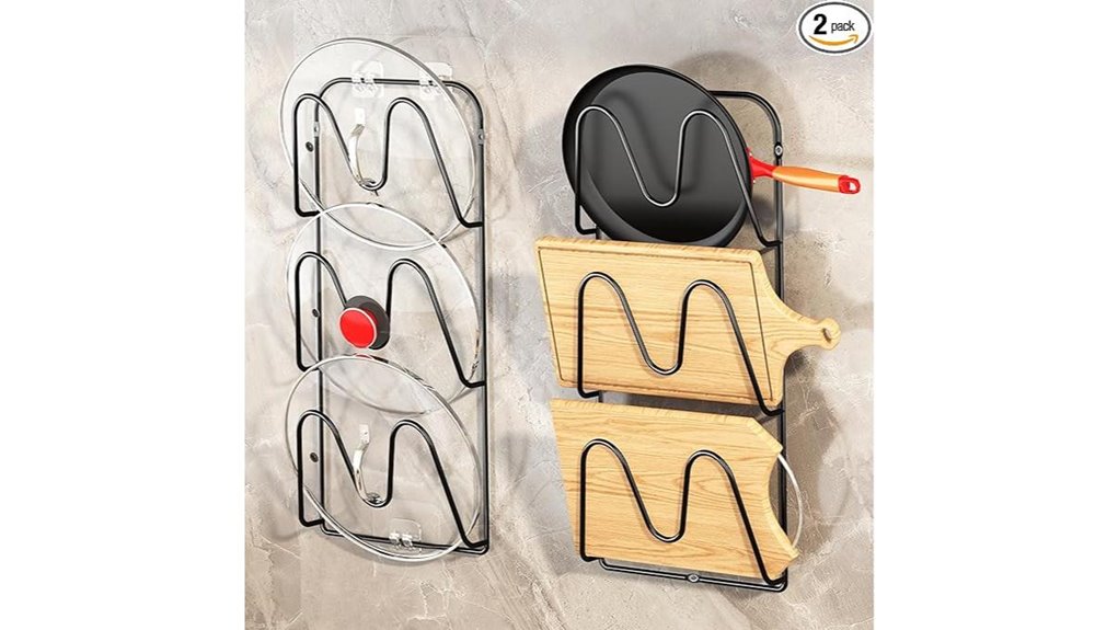 under cabinet pot storage