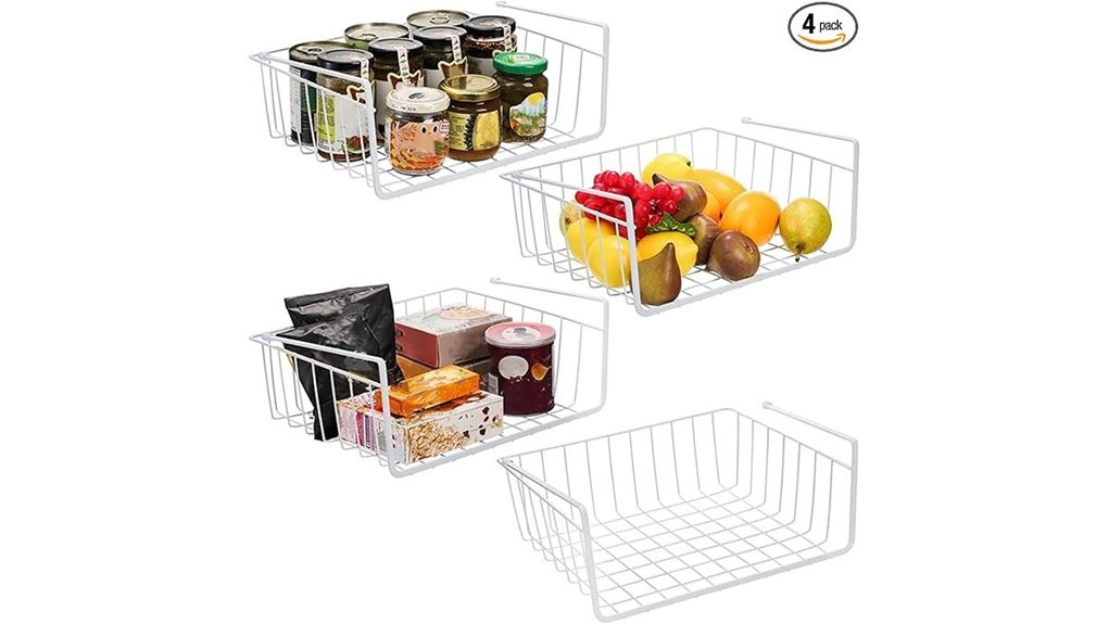 under shelf storage baskets